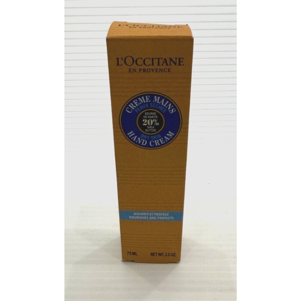 NEW L’OCCITANE Creme Mains Dry Hand Cream 20% Shea Butter  75ml/2.5oz BNIB